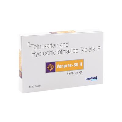 VENPRES H 80 Tablet 10's - Hypertension-Ang