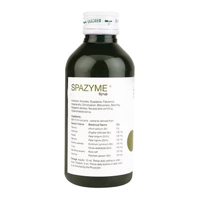 Kairali Spazyme Syrup 200 ml - Speciality Medicines