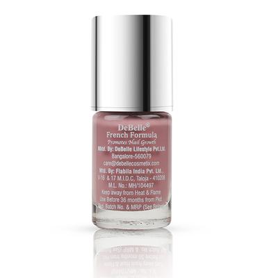 DeBelle Gel Nail Lacquer Blissful Elizabeth (Light Pink Mauve) 6 ml - Nail Polish
