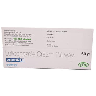 ZOCON L Cream 60gm - Fungal Infections-Anf