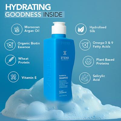 3TENX Hydrarevive Shampoo 250 ml - Shampoos