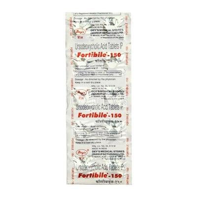 Fortibile 150mg Tablet 10'S - Cholelithiasis/Gall Stones