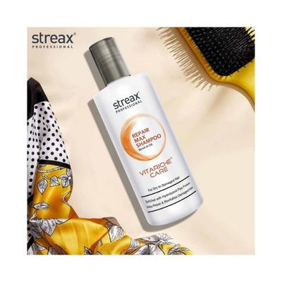 Streax Professional Vitariche Care Repair Max Shampoo 300 ml - Shampoos