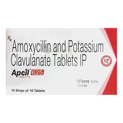 APCIL 625 Tablet 10's - Bacterial Infections-Pen