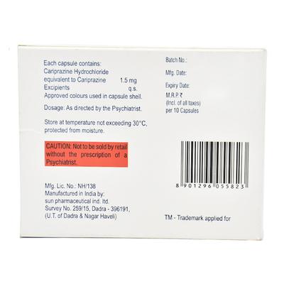 CARISPEC 1.5mg Capsule 10's - Schizophrenia-Aps