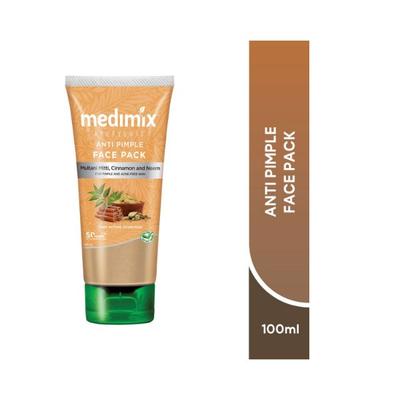 Medimix Ayurvedic Anti Pimple Face Pack 100 ml - Face Packs
