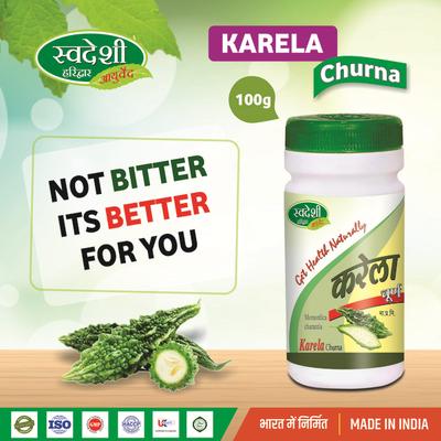 Swadeshi Karela Churna Powder 100 gm - Diabetes Care (Ayush)