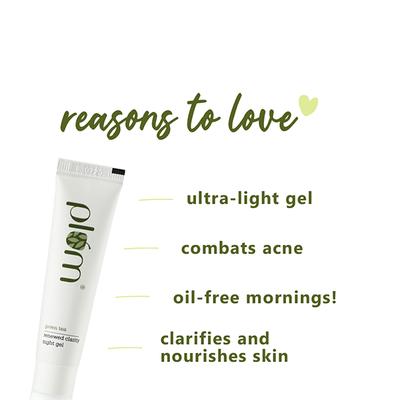 Plum Green Tea Renewed Clarity Night Gel 25 ml - Face Gels