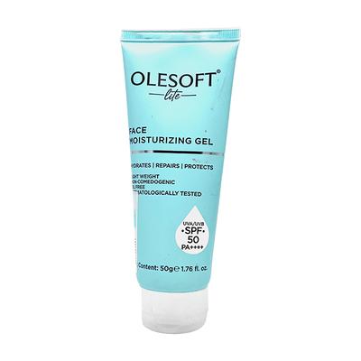 OLESOFT LITE FACE MOISTURIZING SPF 50 PA ++++ UVA/UVB Gel 50g - Dry Skin-Emo