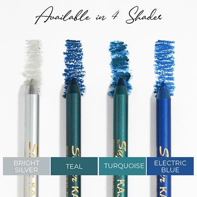Insight Cosmetics Super Kajal - Electric Blue 1.7 gm - Kajal & Kohls