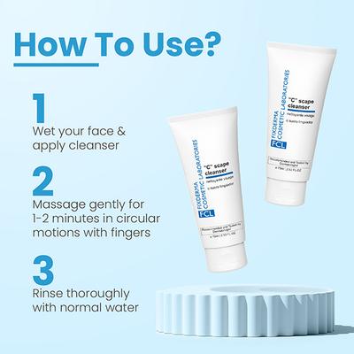 Fixderma Cosmetic Laboratories (FCL) 'C' Scape Face Cleanser 75 ml - Face Wash & Cleansers