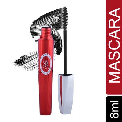 Fashion Colour Big Eye Waterproof Curl Mascara Black 8ml - Mascaras