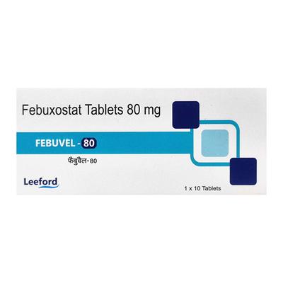 Febuvel 80mg Tablet 10'S - Gout