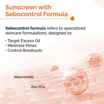 The Derma Co. 1% Hyaluronic Sunscreen Oil-Free Gel Lightweight Sunscreen Acne-Prone Skin 50 gm - Face Sunscreen