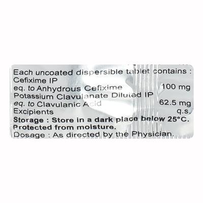 Mahacef CV 100mg Tablet 6'S - Bacterial Infections-Cep