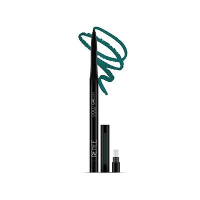 RENEE Kajal Pen with Sharpener - Bold Green 0.35 gm - Kajal & Kohls