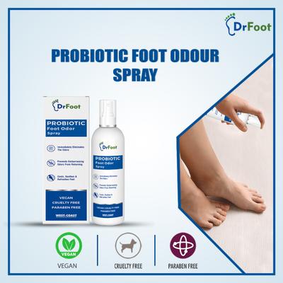 Dr Foot Probiotic Foot Odor Spray 100 ml - Foot Creams & Lotions