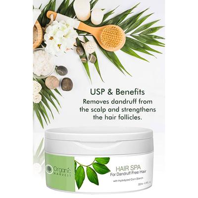 Organic Harvest Hair Spa for Dry and Damaged Hair Oil 200 ml - Hair Oils