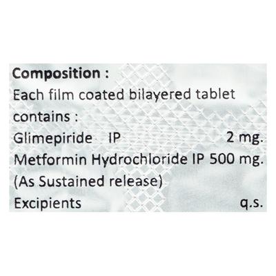 MEPRIDE MF 2mg Tablet 15's - Diabetes-Ant