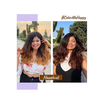 2.Oh! Semi Permanent Hair Color + Lightning Kit - Hazelnut Combo 1's - Hair Creams