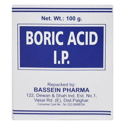 Boric Acid I.P. 100 gm 100 gm - Wound/Burns