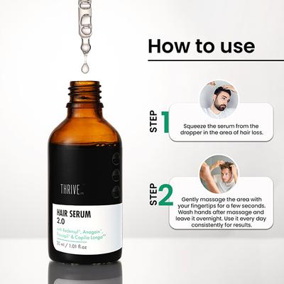 ThriveCo Hair Serum 50ml - Hair Serums