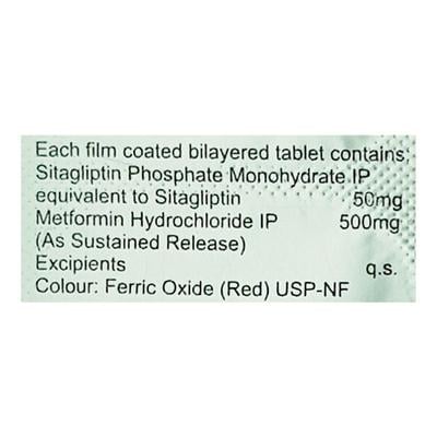 SUITGLIP M XR 50/500 Tablet 10's - Diabetes-Ant