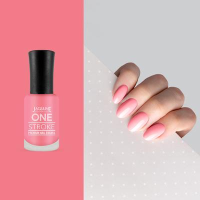 Jaquline USA One Stroke Premium Nail Enamel Vanilla Silk J11 8 ml - Nail Polish