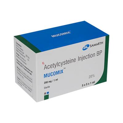 Mucomix 200mg Injection 1ml - Cough And Cold-Cou