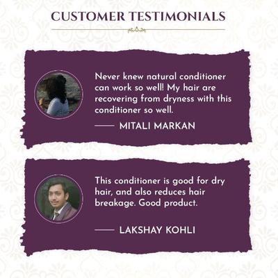 Khadi Essentials Black Seed Red Onion Hair Conditioner for Hair fall Control Growth 200 ml - Conditioners