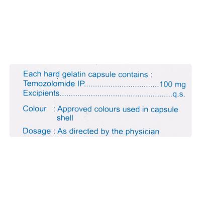 Temotero 100mg Capsule 5'S - Cancer Oncology-Cyt