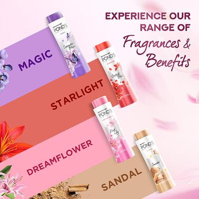 Pond's Dreamflower Fragrant Talcum Powder, Pink Lily 50 gm - Talcum Powders