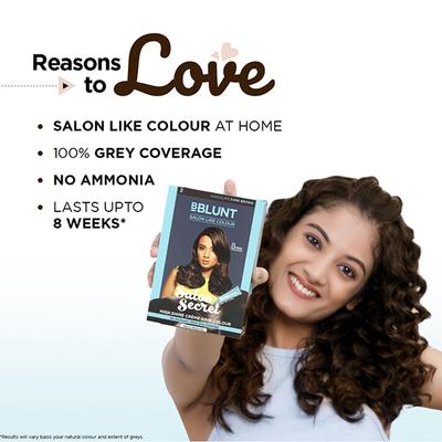 Bblunt Salon Secret High Shine Creme Hair Colour Chocolate Dark Brown 152 ml - Crème