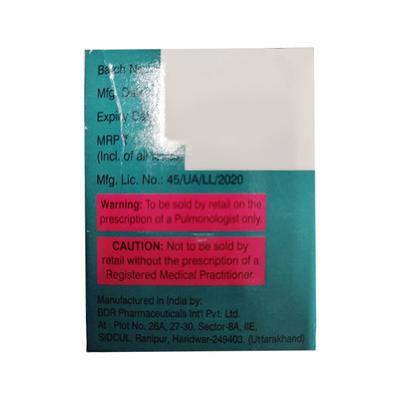 IDOFNIB 100 Soft Gelatin Capsule 10's - Idiopathic Pulmonary Fibrosis