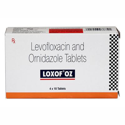 Loxof OZ Tablet 10'S - Bacterial Infections-Qui