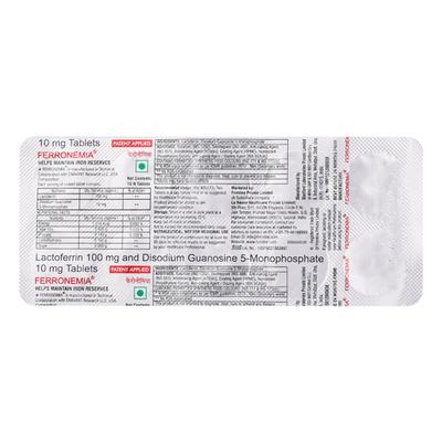 Ferronemia Tablet 10'S - Supplements-Vam