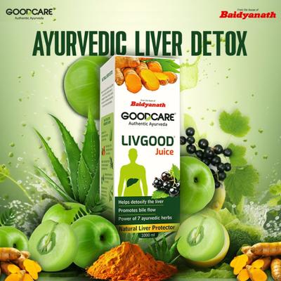 Goodcare Livgood Natural Liver Protector Juice 1000 ml - Personal Care (Ayush)