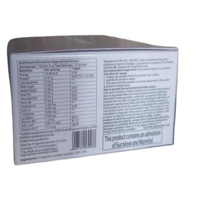 Aminofit Forte Sugar Free Sachets - Lemon Orange & Flavour 5 g - Multi-Vitamins