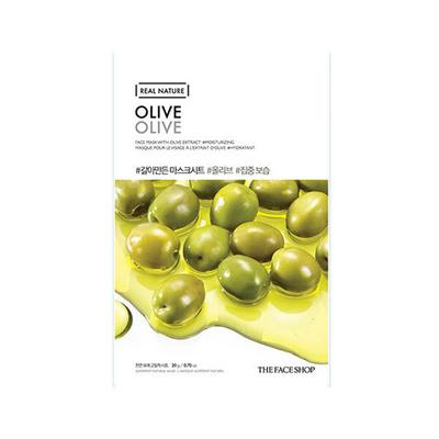 The Face Shop Real Nature Olive Face Mask 20 Gm - Sheet Masks