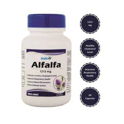 Healthvit Alfalfa Capsules 60's - Multi-Vitamins
