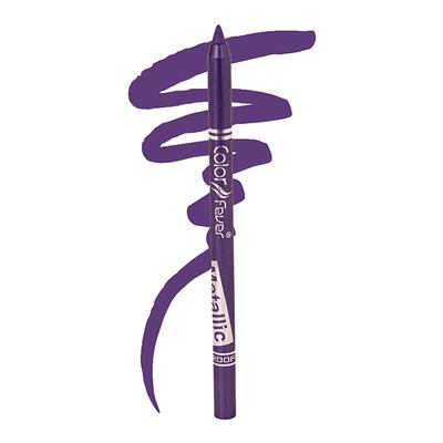 Color Fever Eye Bomb Metallic Eye Pencil cum Eye Shadow Water Proof - Cool Purple 1.8 gm - Eyeshadow, Bases & Primers