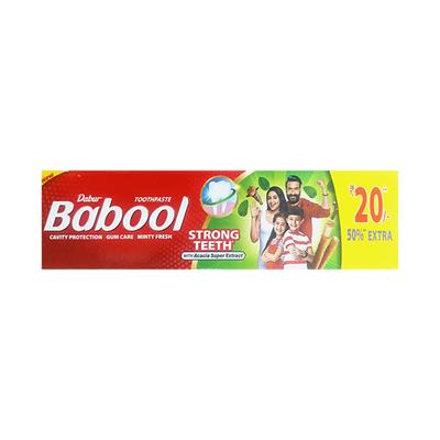 Dabur Babool Ayurvedic Toothpaste 175 g + (Dabur Babool Ayurvedic Toothpaste Free 44 g + 24 g Extra) 68 g - Toothpaste
