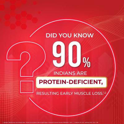 Maxvida High Protein Powder - Vanilla Flavour (Jar) 375 g - Protein Drink