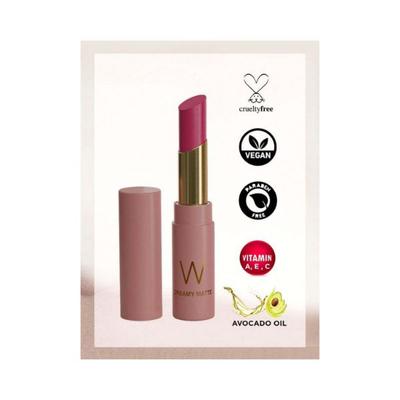 W Vita Enriched Creme Matte Lipstick Nude It 3.5 gm - Lipsticks