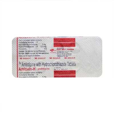 Amlovin H Tablet 10'S - Hypertension-Cal