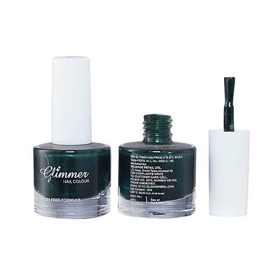 Glimmer Nail Enamel Forest Green 8 ml - Nail Polish