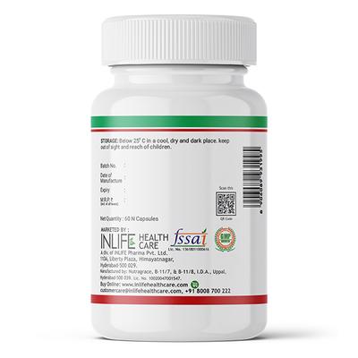 INLIFE Castor Oil 500 mg Veg Capsule 60's - Hair & Skin