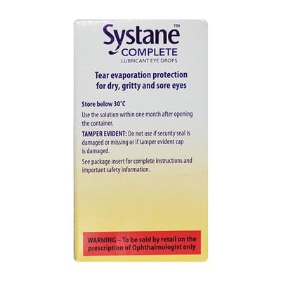 SYSTANE COMPLETE Eye Drops 10ml - Dry Eye-Olt