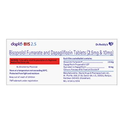 DAPLO BIS 2.5 Tablet 10's - Diabetes-Ant