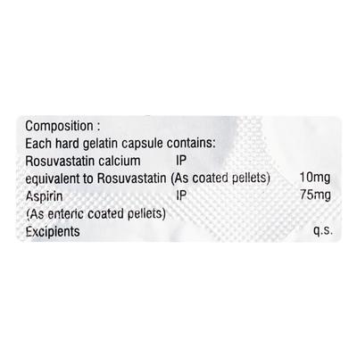 ROSTIGE A 75 Capsule 10's - High Cholesterol-Dys